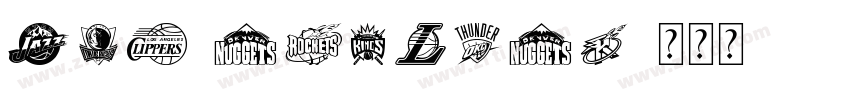 NBA Celtics字体转换